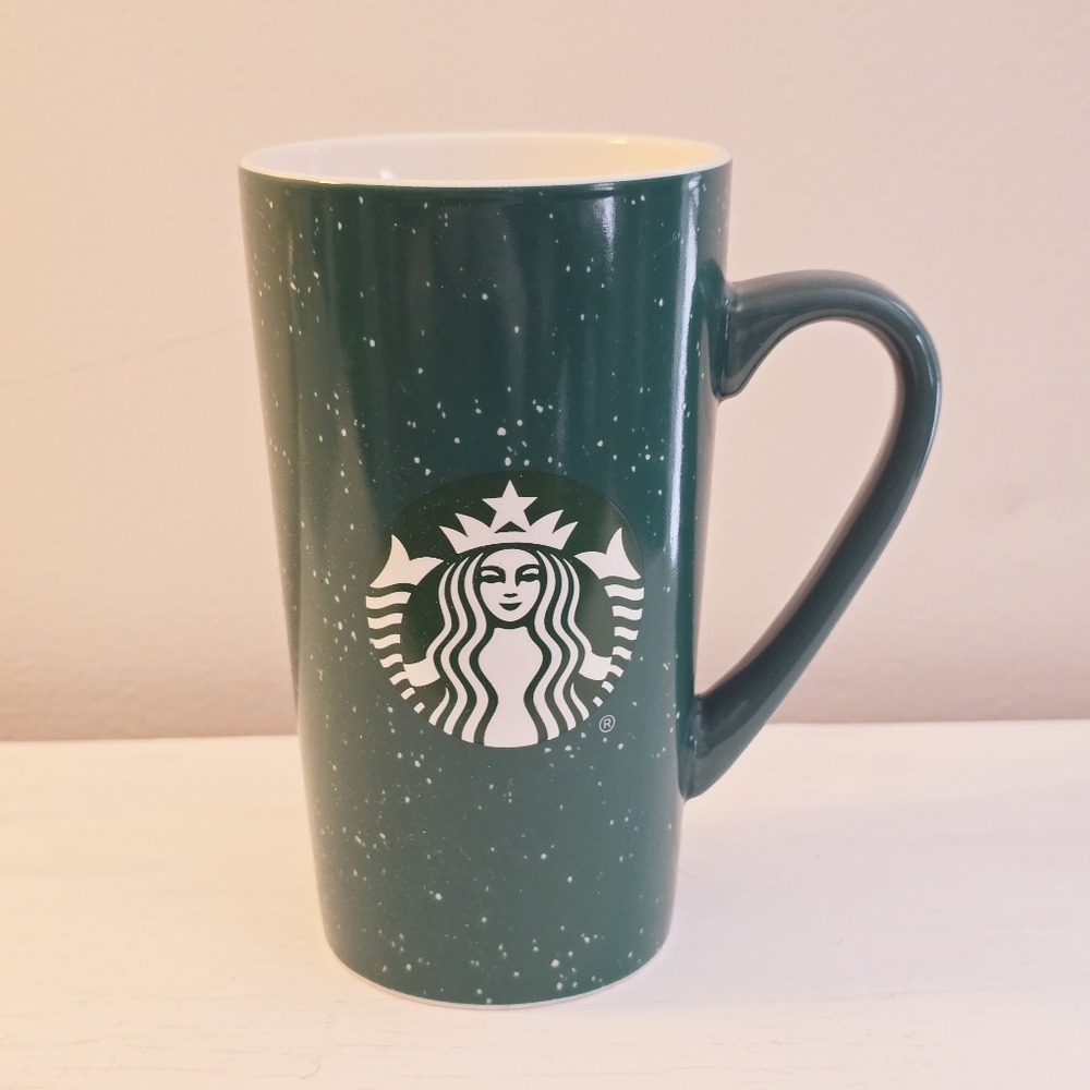 Starbucks Green Ceramic Mug